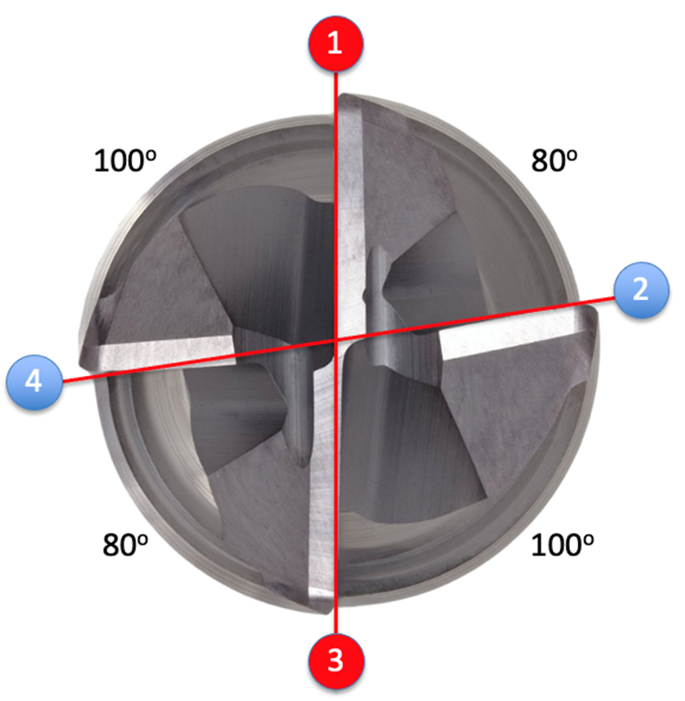 A circular metal object with red and blue dots
AI-generated content may be incorrect.